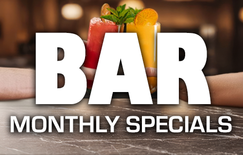Legends Sports Bar Logo + monthly specials